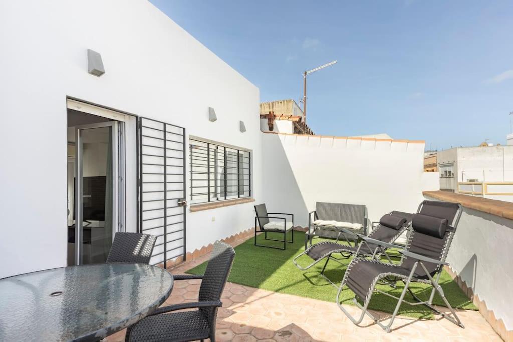 Duplex Con Terrazas En El Centro El Puerto De Santa Maria 아파트 외부 사진